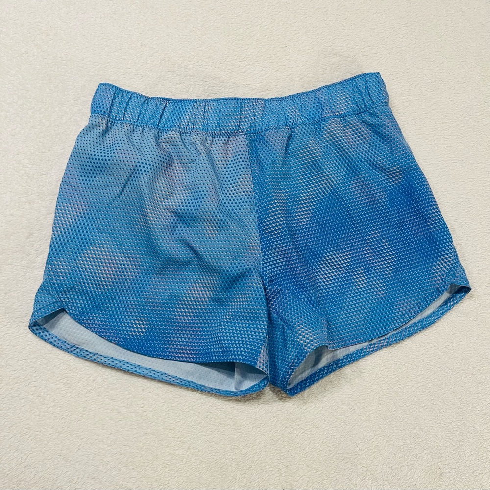 Old Navy Blue Running Shorts Elastic Waistband